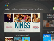 Tablet Screenshot of imaginefilm.be