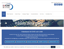 Tablet Screenshot of imaginefilm.se